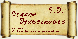 Vladan Đureinović vizit kartica